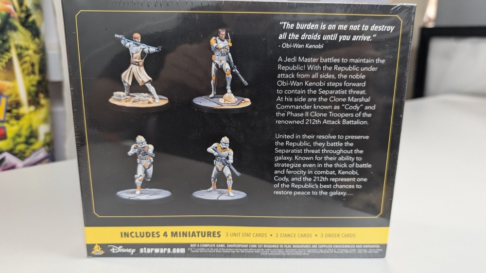 Star Wars Shatterpoint Hello There Squad Pack Sealed General Kenobi