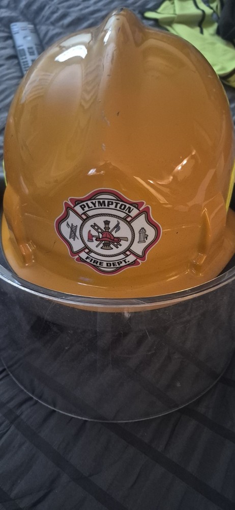 Plympton Massachusetts Firefighter Helmet
