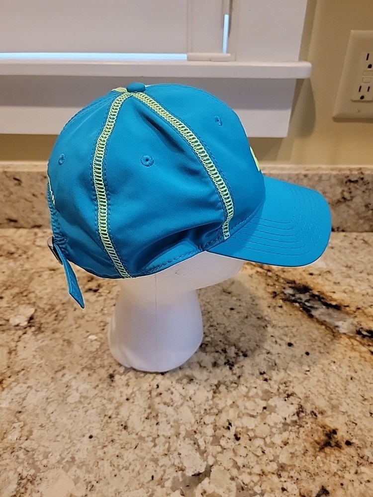 UNDER ARMOUR Women’s Strapback 6 Panel Hat Hat Adjustable ONE Size Blue Yellow