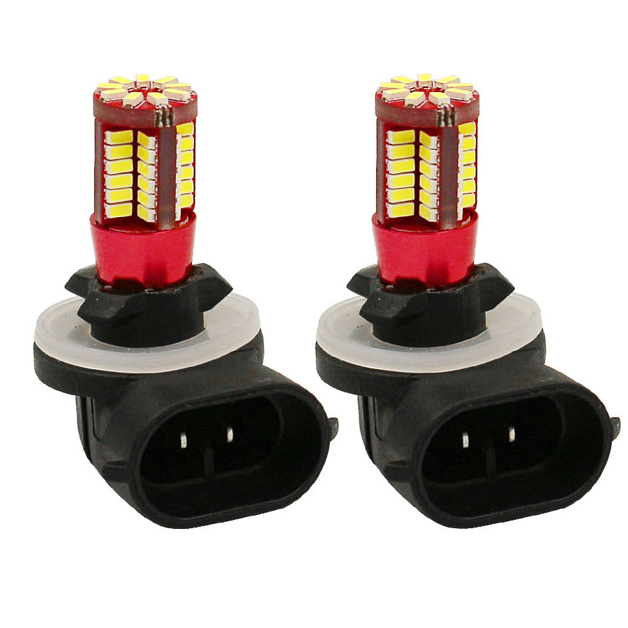 2x 881 LED Replacement 12V Car/Truck Fog Light White Bulbs 862/886/889/894/896