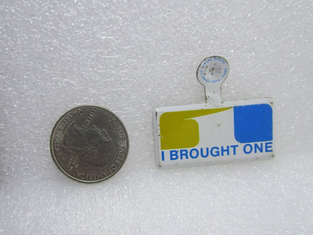 I Brought One Tab Button Pin