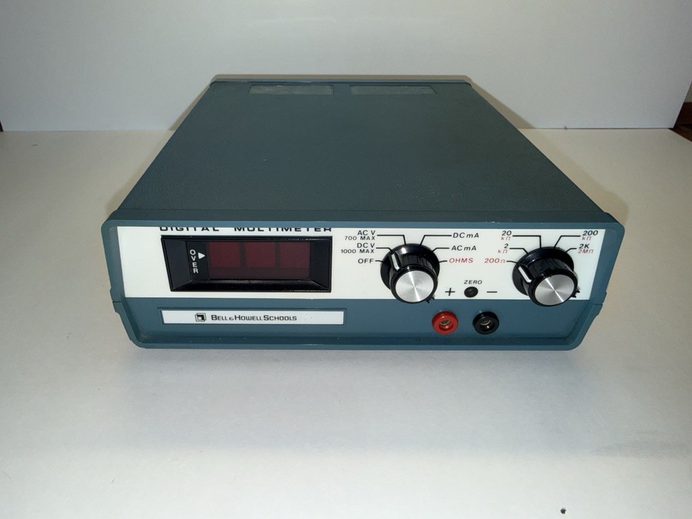 Vintage Heathkit Digital Multimeter Model IM-1210 POWERS ON