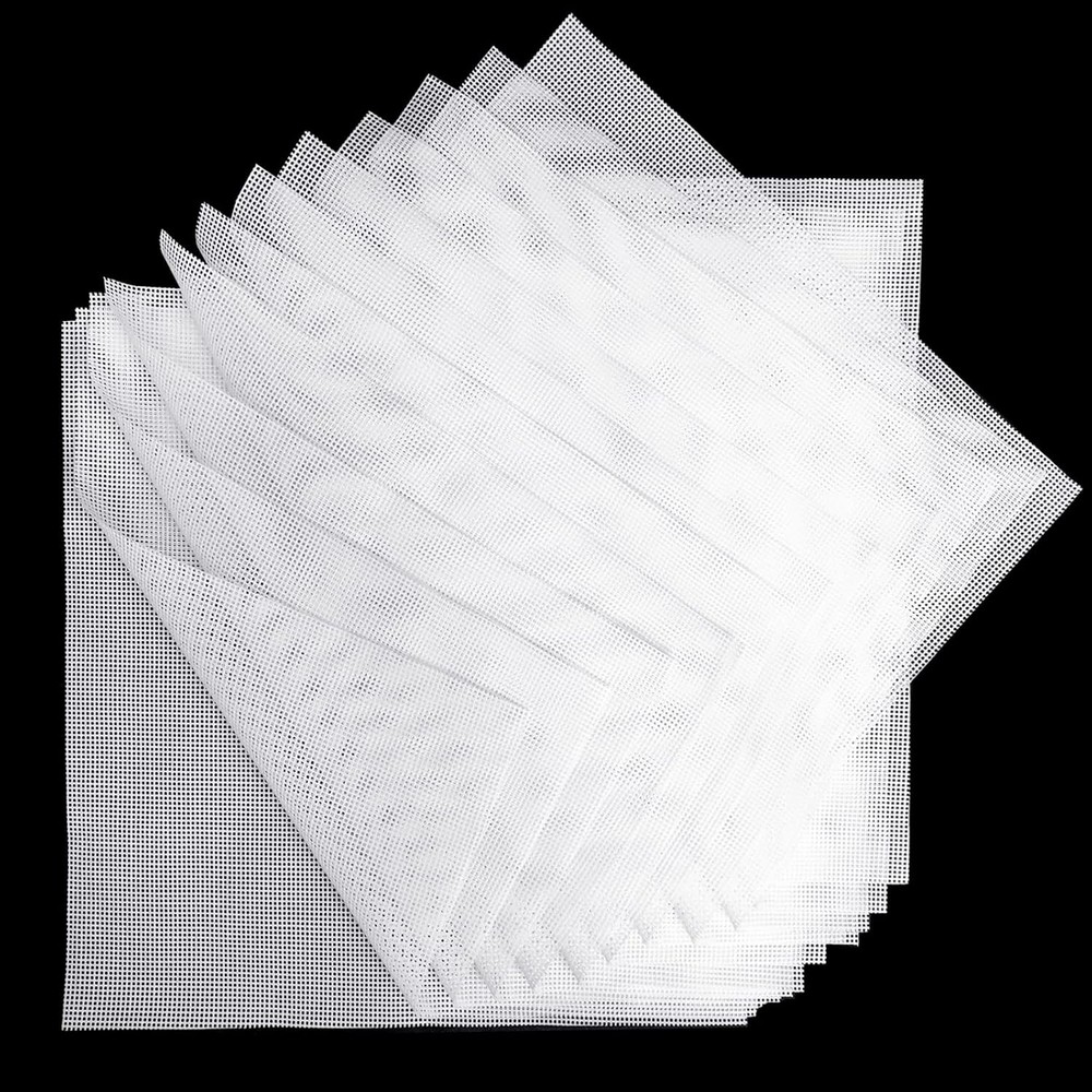 12 PCS Silicone Dehydrator Sheets, Premium Non Stick Silicone Mesh for Fruit Deh