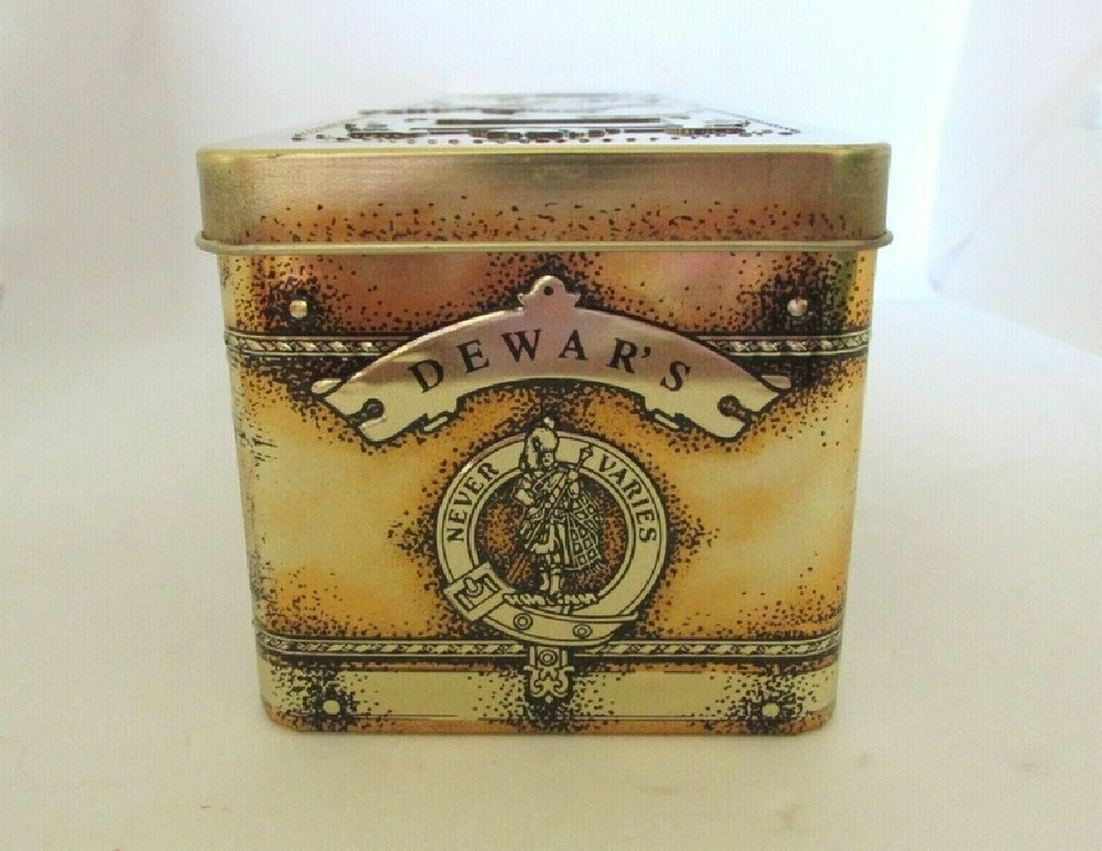 Dewar's Scottish Whisky Hinged Tin