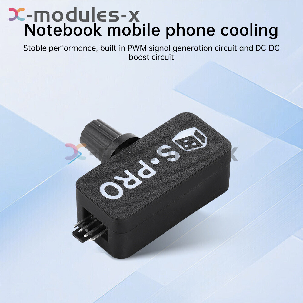 PWM Speed Controller 4-wire Fan Governor Type-C USB DIY Cooling DC-DC Boost 12V