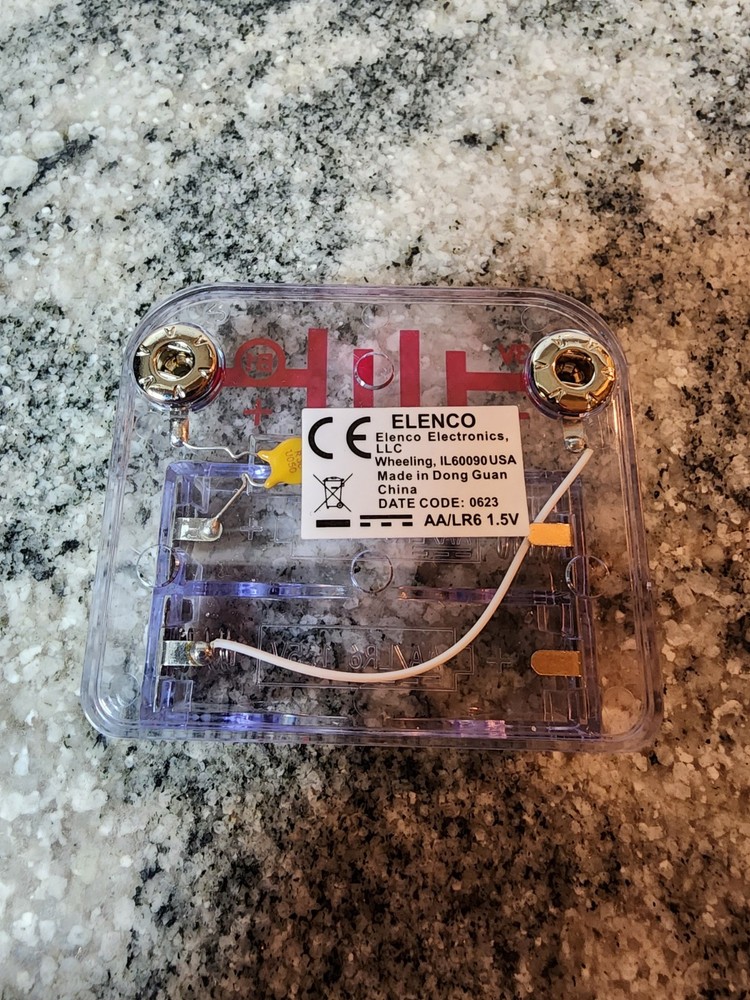 Elenco Snap Circuits B1 Battery Holder