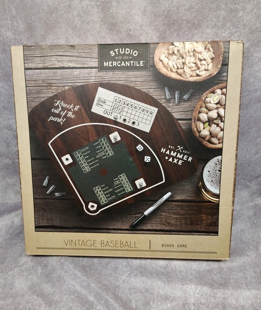Studio Mercantile Vintage Baseball Board Game Sealed NEW