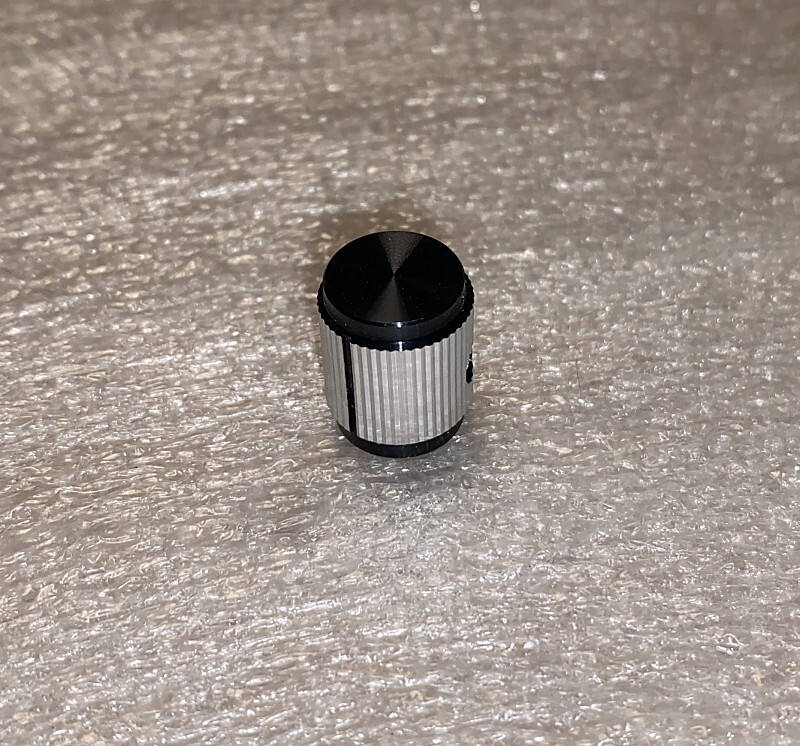 Alcoswitch KN500AB1/8 Two Tone Solid Aluminum Knob