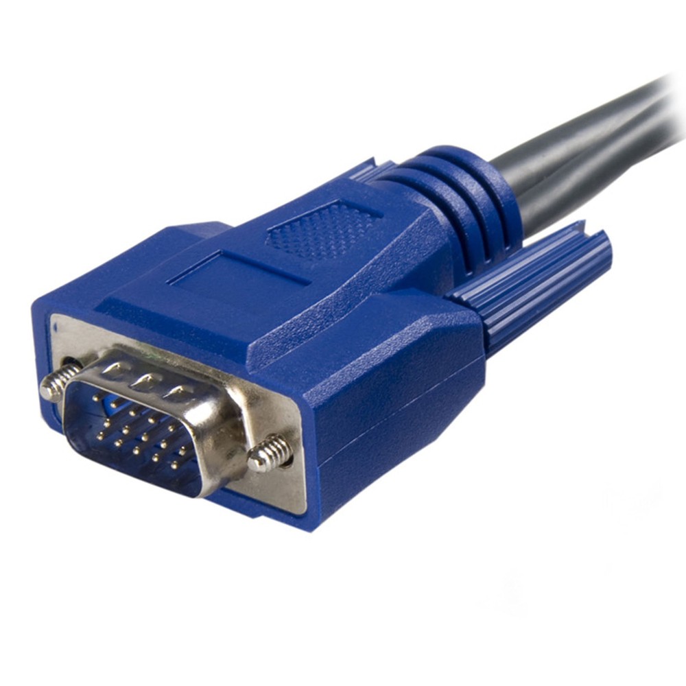 StarTech.com 6 ft Ultra-Thin USB VGA 2-in-1 KVM Cable (SVUSBVGA6) 6 ft / 2m
