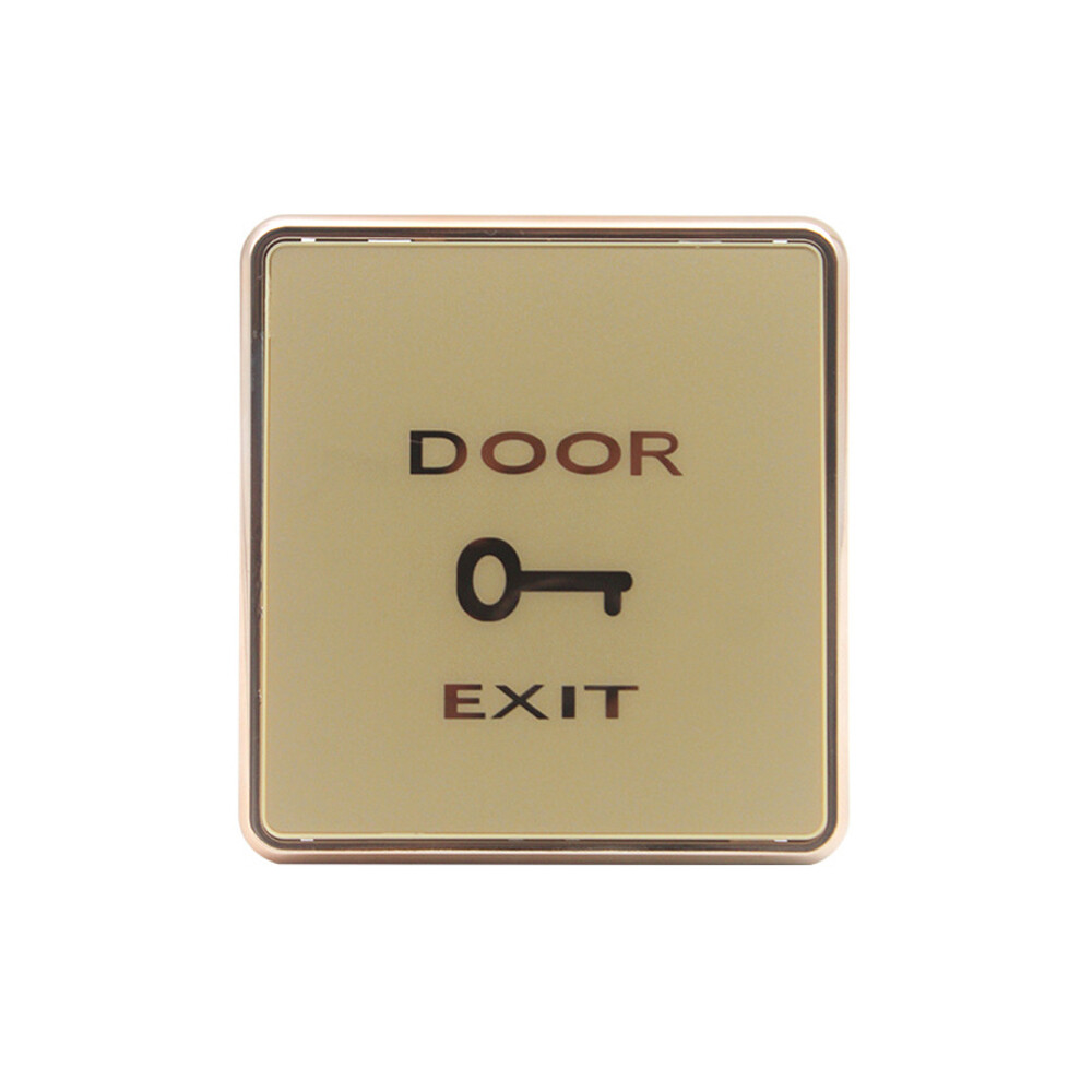Large Plastic Access Control Switch, Self Resetting Doorbell Button