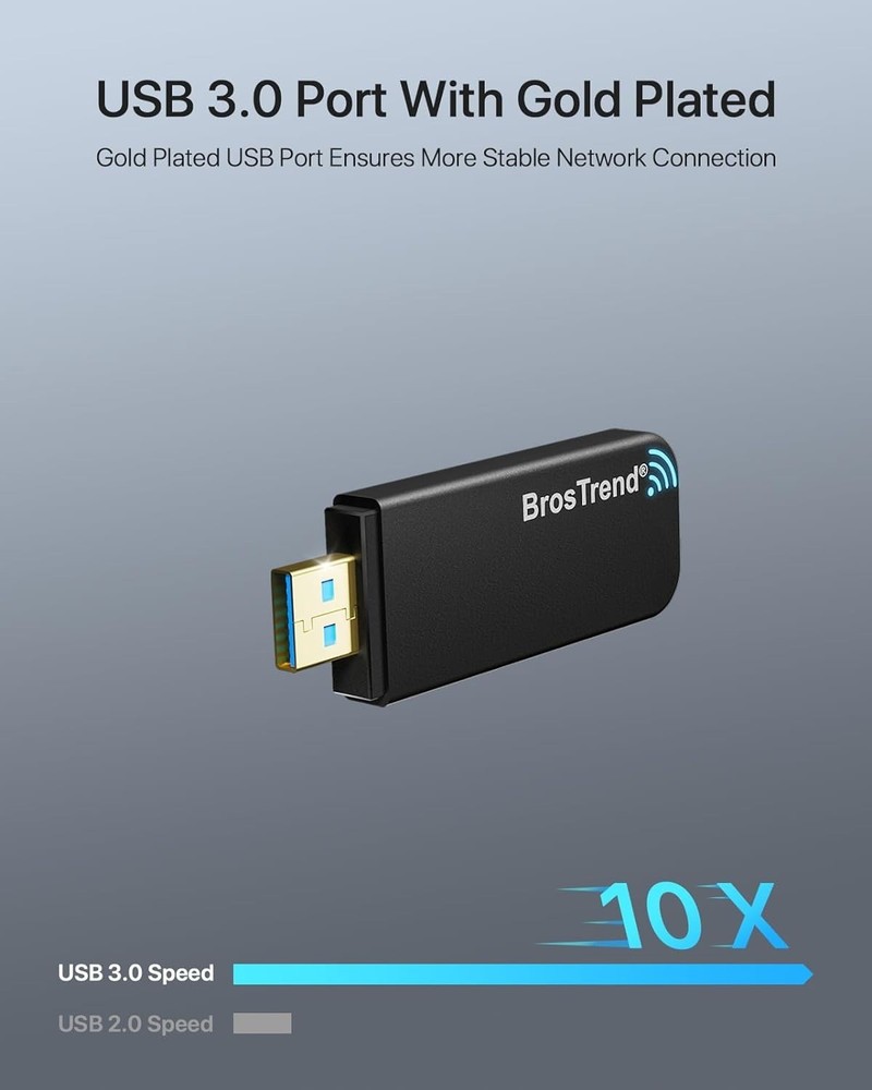 Versatile AC1200 Linux WiFi Adapter - Optimal Wireless Speed for All Devices
