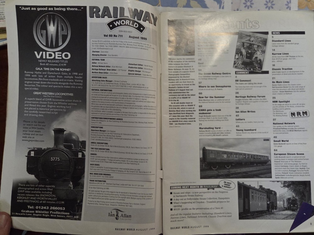 Railfan & Railroad Magazines