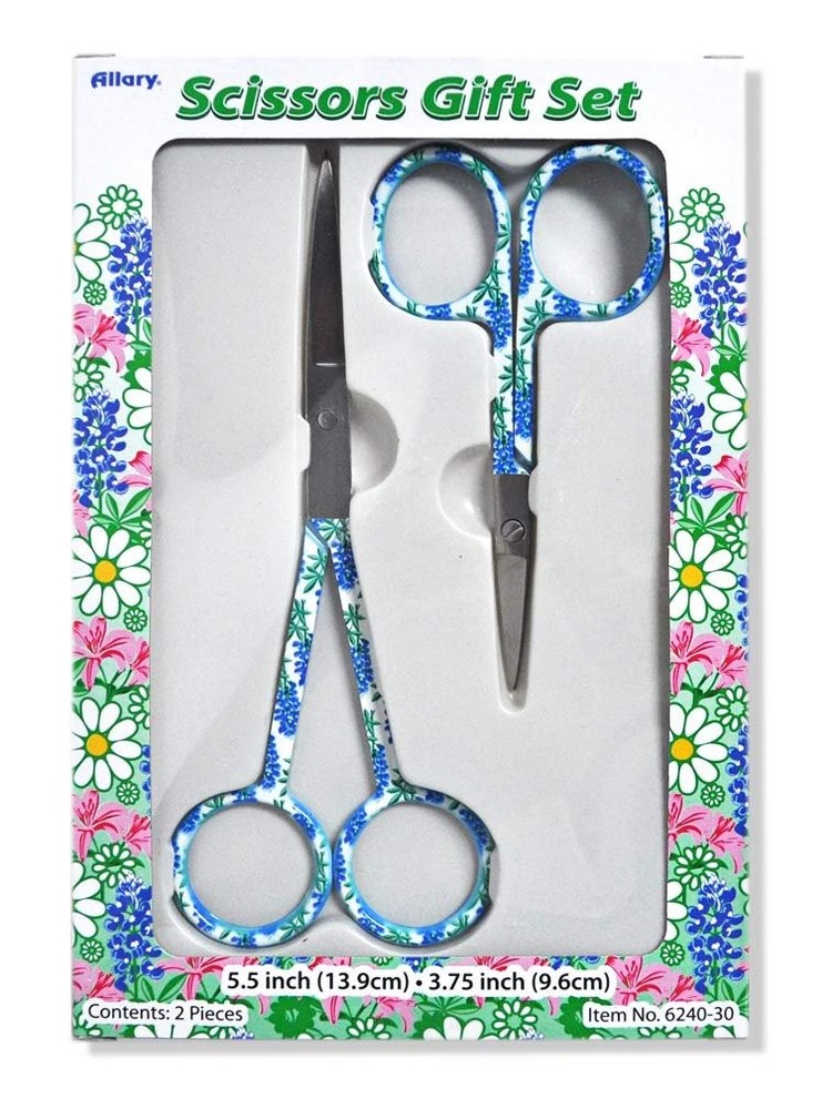 Two Piece Scissors Gift Set Lavender