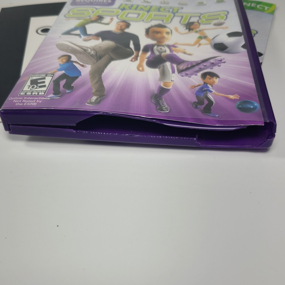 Microsoft Xbox 360 Kinect Sensor with Kinect Sports Game Complete