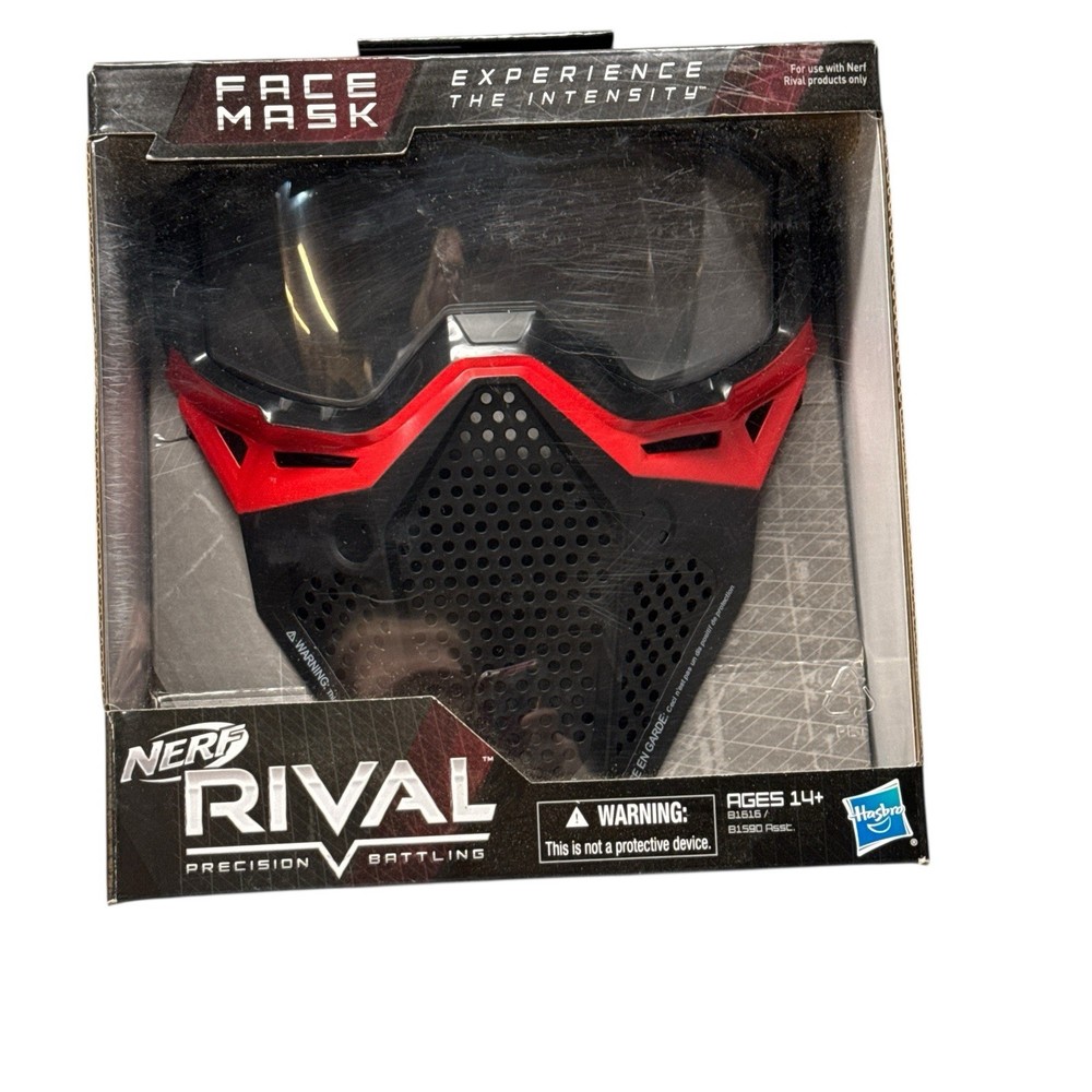 Nerf Rival Face Mask Red