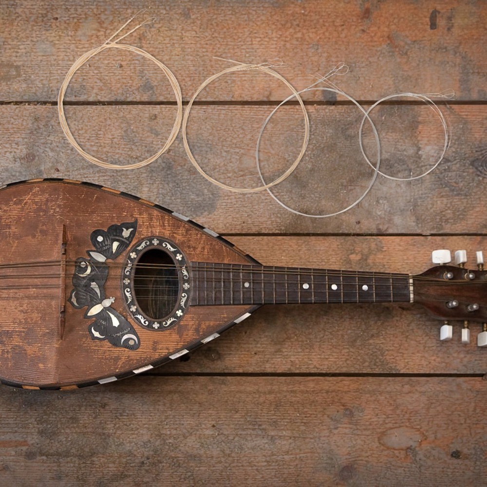 1 Set Mandolin Strings Mandolin Replacement Strings Stainless Steel mandolin