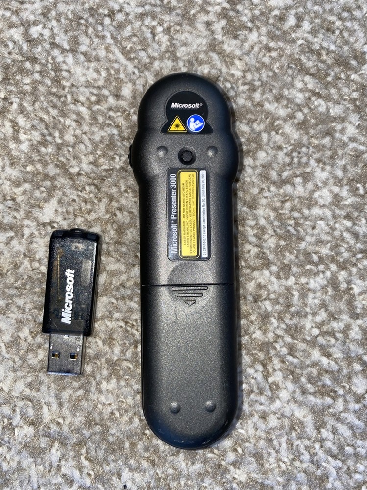 Microsoft Wireless Presenter/Pointer 3000 TESTED and WORKING Wireless Mouse