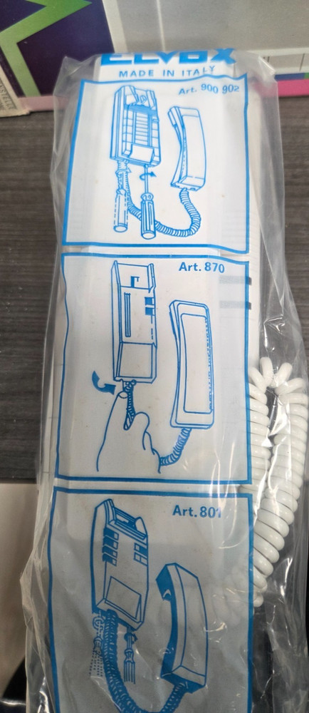 ELVOX Art 902/000.05 Intercom Hand Set NEW