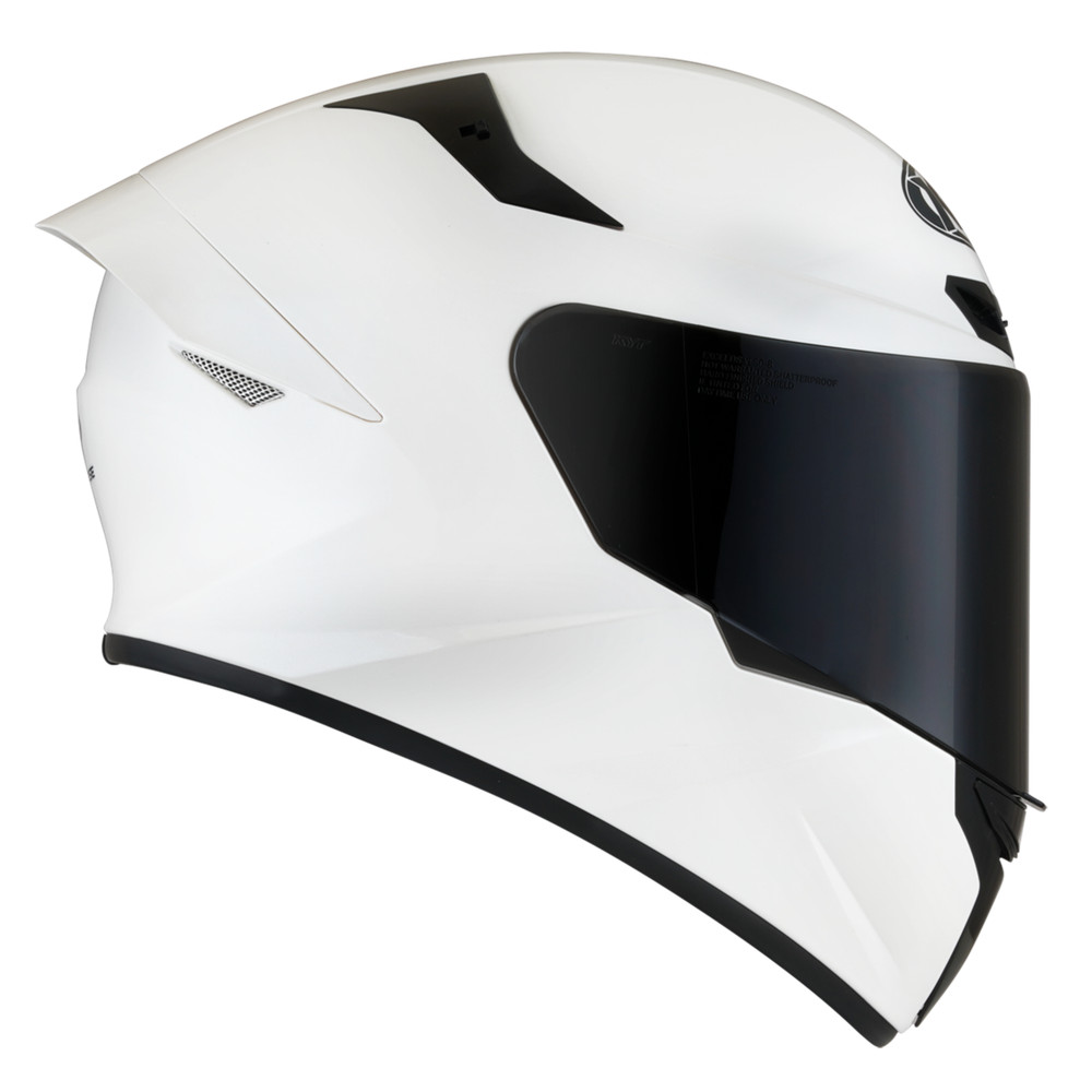 KYT TT-COURSE Motorcycle Helmet, White, Size XL