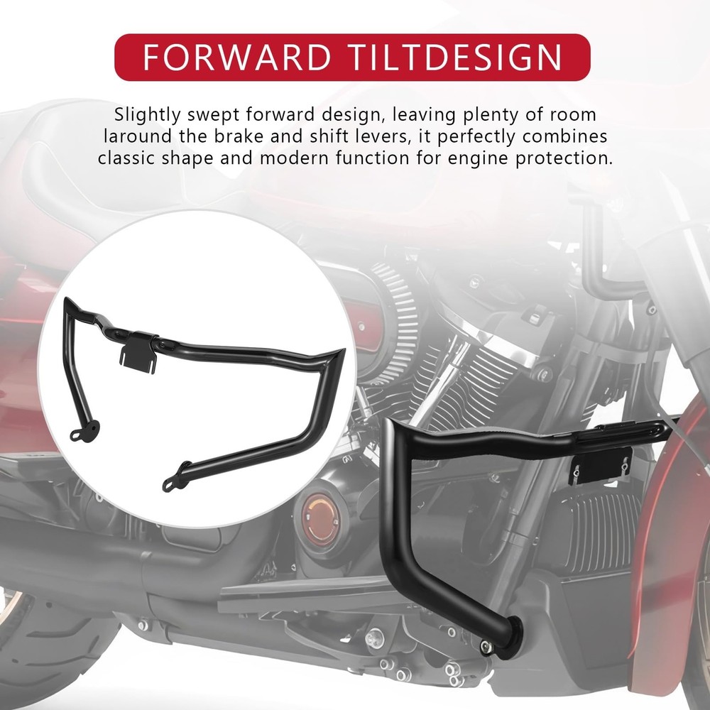 Motorcycle Chopped Engine Guard Protector Crash Bar for Harley Davidson Touri...