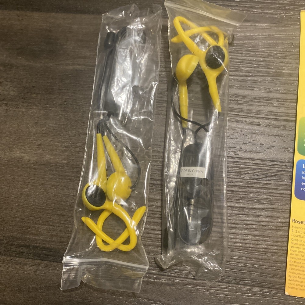 Rosetta Stone Italian Level 1, 2 & 3 Set- with headset CDs Only No Code