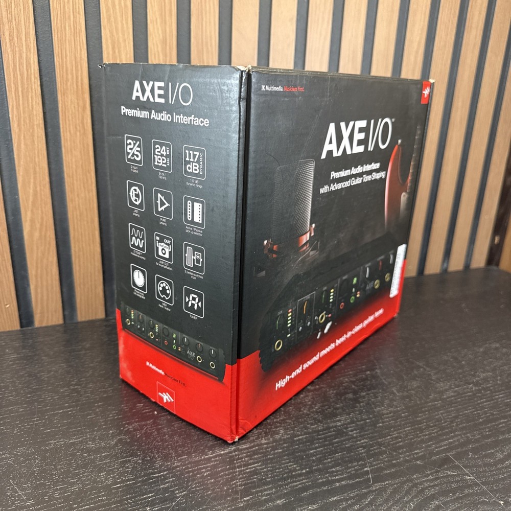 IK Multimedia AXE I/O USB Guitar Audio Interface