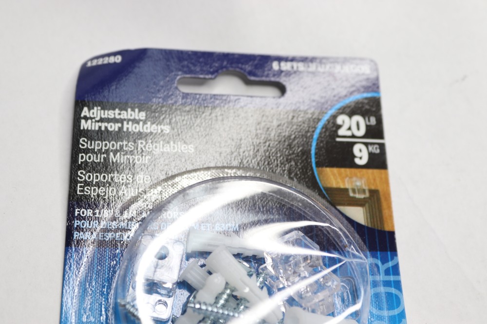 The Hillman Group Adjustable Mirror Holder Kit 122280