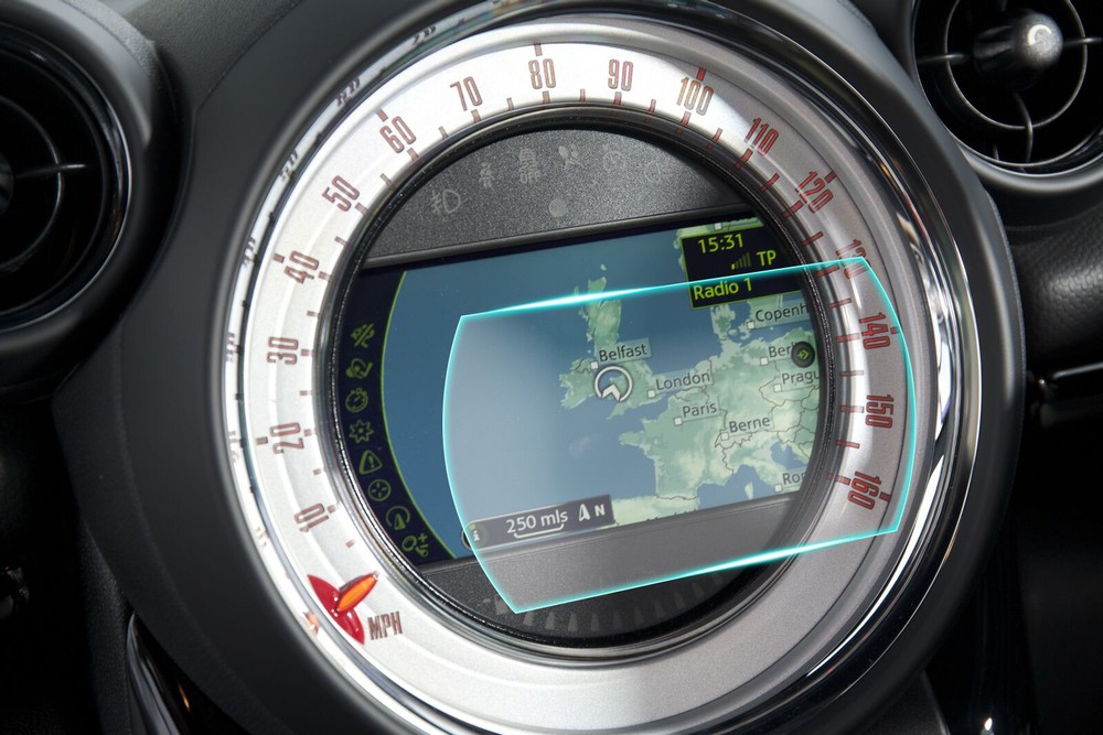 Crystal Clear Screen Protector for 2013 Mini Paceman Vehicle Navigation