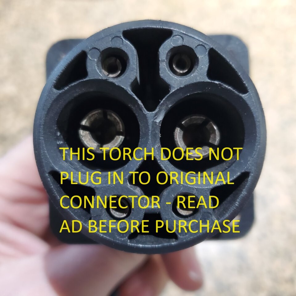 PAC135T Replacement Torch - Fits Hypertherm Powermax 1100 Uses Hypertherm Parts