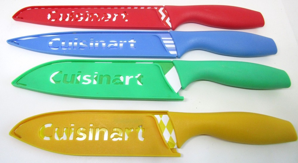 Cuisinart Kitchen Knives with Sheaths, Set of 4.
