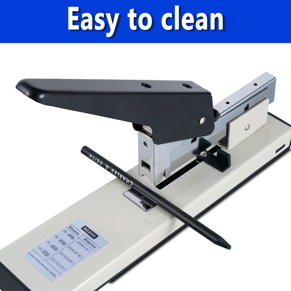 Stapler Heavy Duty 100 Sheets High Capacity Manual