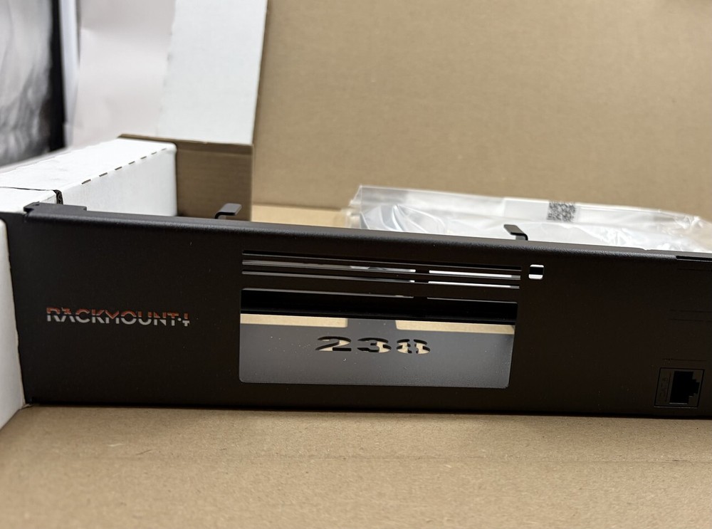 RACKMOUNT RM-AP-T2 RACKMOUNT SHELF FOR 2 MAC MINI 19" BLACK NEW