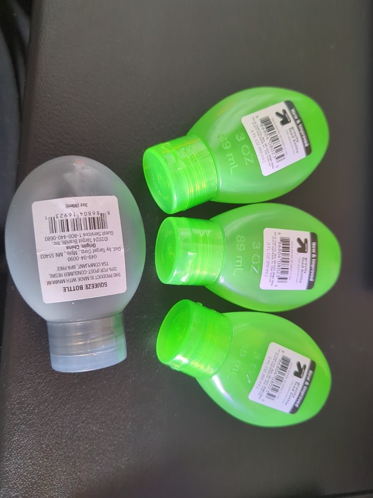 TSA Approved Refillable Travel Bottles