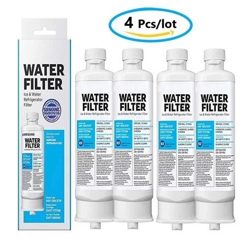 4 PACK Fit For Samsung DA97-17376B HAF-QIN/EXP REFRIGERATOR Water Filter US