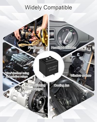 9038 Relay Bypass Switch Replacement Kit - 6Pcs Relay Tester, Without Amp Loop