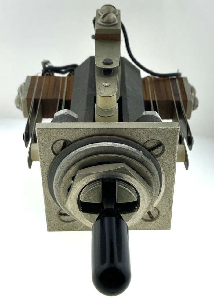 VINTAGE PANEL MOUNT 8 pole, 5 position ,non shorting, JOYSTICK LEVER SWITCH