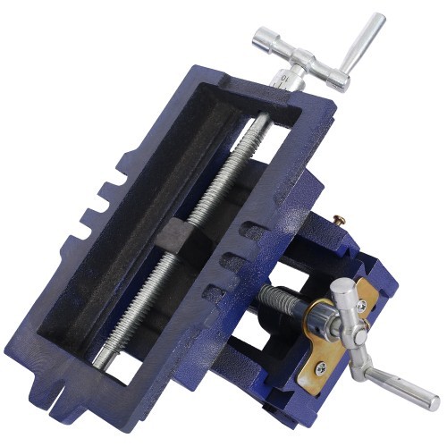 Drilling machine vise Cross-type vise, bench woodworking fixture machine