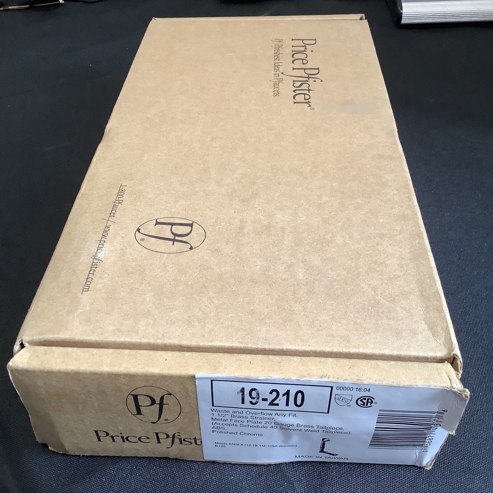 Pfister Waste And Overflow Any Fit 19-210 W5