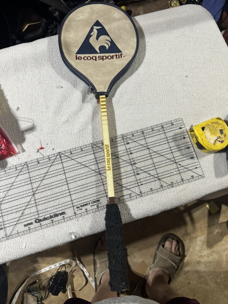 Vintage Le Coq  Squash Racket - And Case