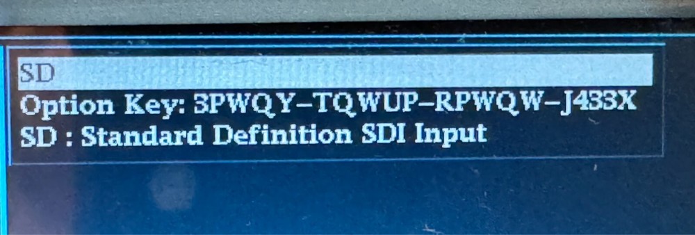 Tektronix WFM7120 base unit