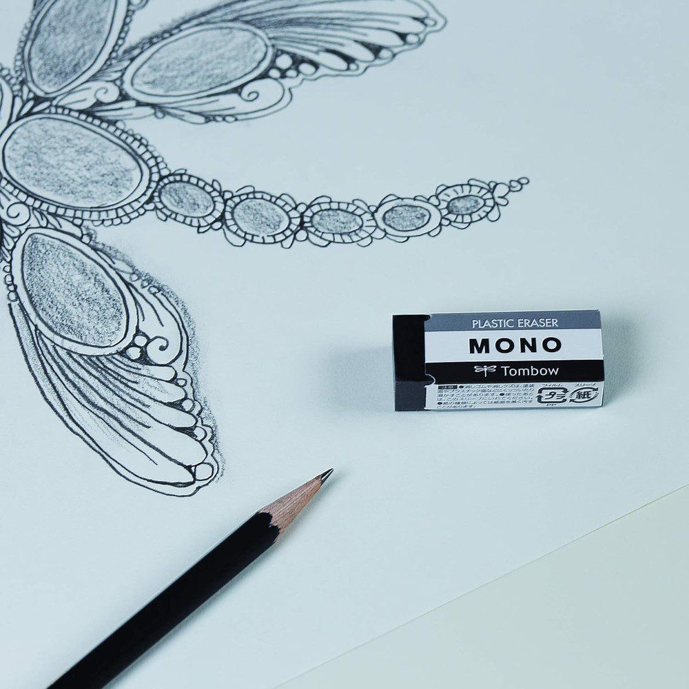 Mono Eraser, Black, Small