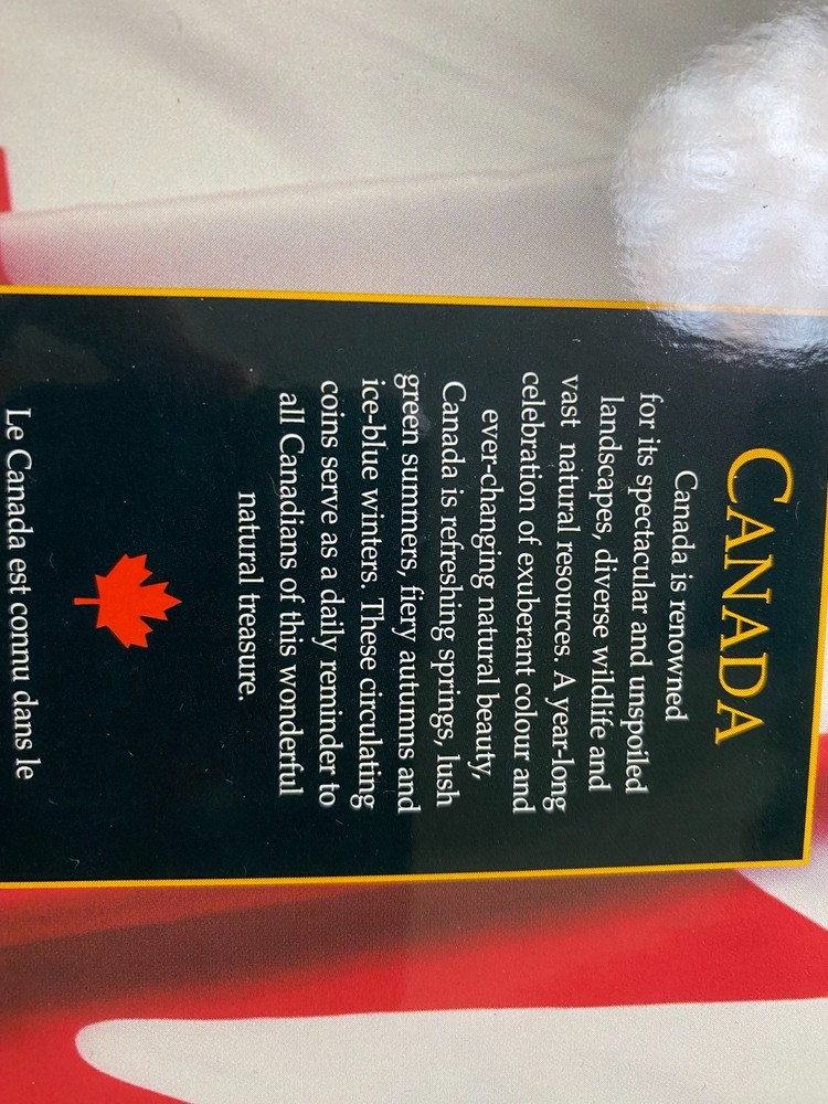 CANADA six coin set 1987-1997 OH CANADA