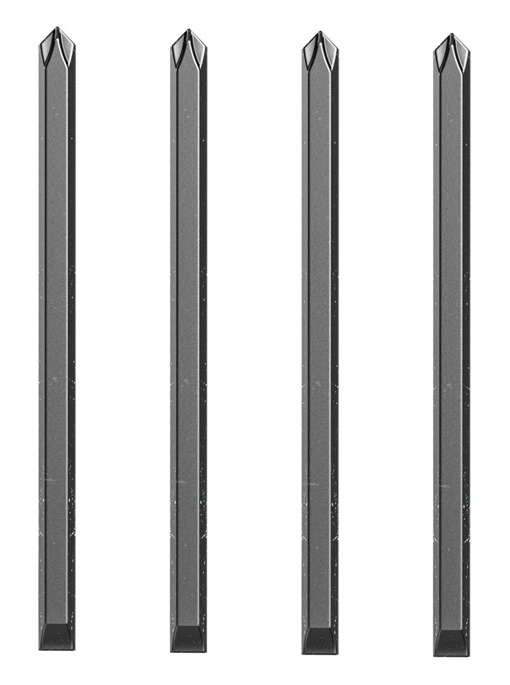 Galvanox Double-Ended Eyeglass Bits for Leatherman Charge+/Wave+ (4-Pack)