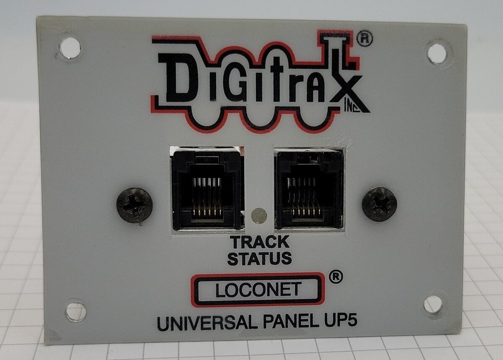Digitrax UP5 Loconet Track Status Universal Panel and PCB Circuit Board