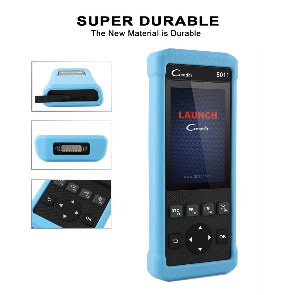 LAUNCH CR8011 Car OBD2 Scanner Auto Code Reader Engine Diagnostic Scan Tool BMS