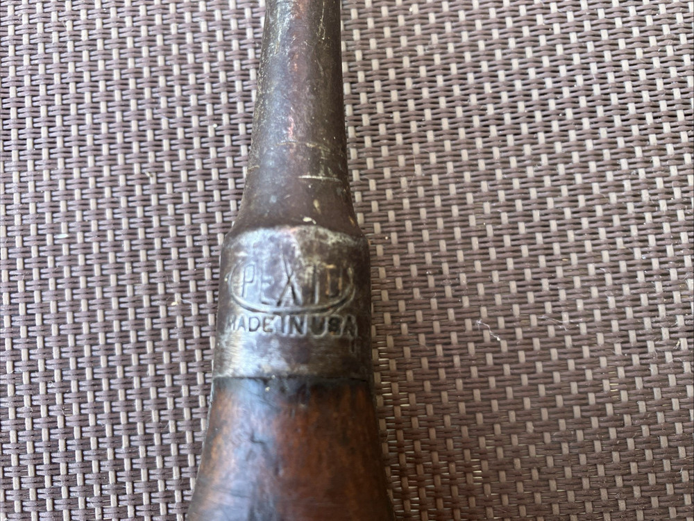 Vintage PEXTO Split Wood Handle Screwdriver - 9”