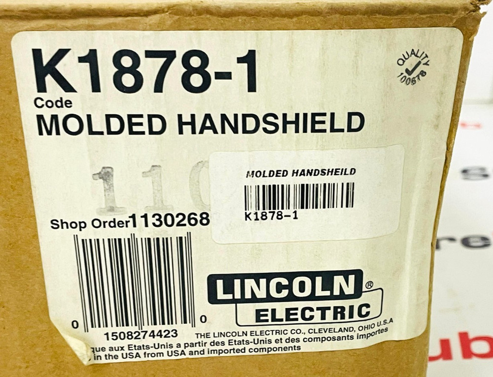 LINCOLN ELECTRIC K1878-1 Molded Handshield