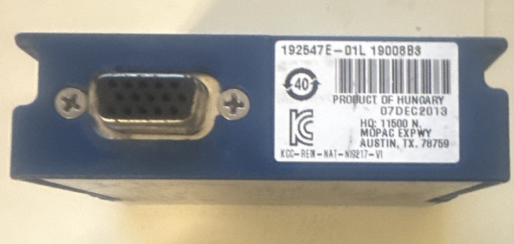 National Instruments NI 9217 Analog Input Temperature DAQ Module 4-Channel