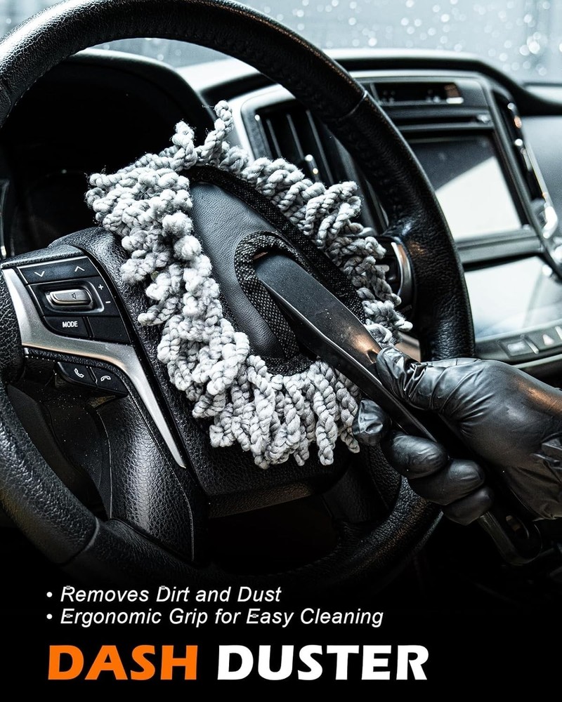Ultimate Car Windshield & Interior Cleaning Kit - 18-Piece Set for Quick Refresh