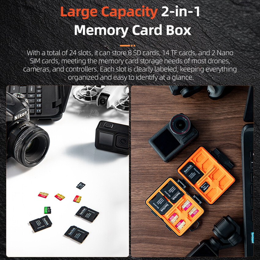 For DJI Memory Card Case Card Box V1